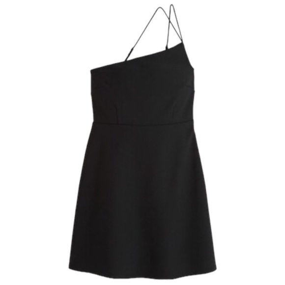 A&F Little Black Dress ❗️ one shoulder with shorts - Picture 1 of 7